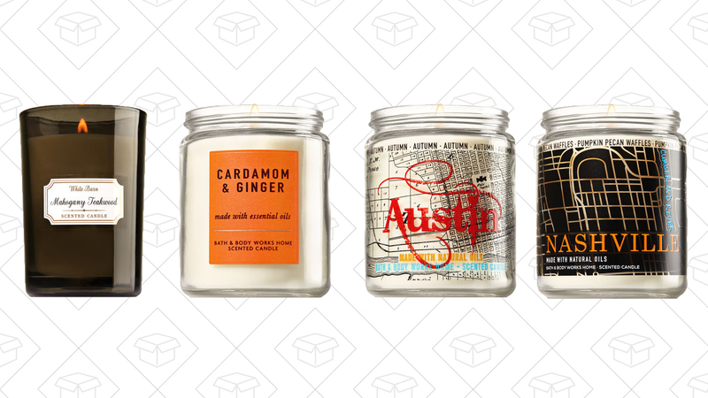 Bath & Body Works Single-Wick Candles, $5 with code BRIGHTIDEA